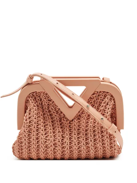Bottega Veneta Pre-Owned small The Point tote bag Orange 1246144