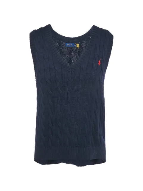 Polo Ralph Lauren Vintage cable-knit vest Blue 1237782