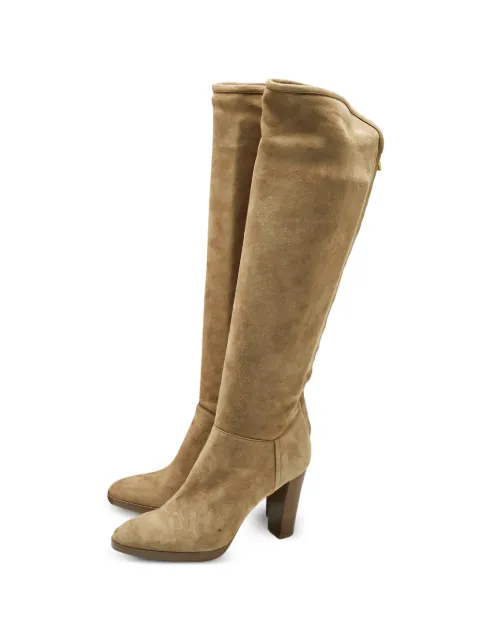 Loro Piana Pre-Owned suede boots Neutrals 1241017