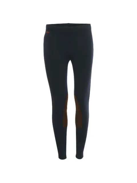 Polo Ralph Lauren Vintage suede-detail leggings Blue 1235843