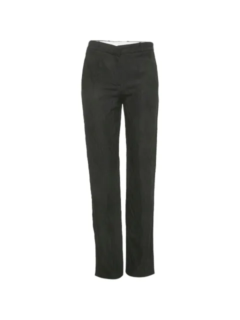 JOSEPH jacquard reptile trousers Black 1221045