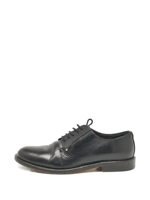 Valentino Garavani Pre-Owned leather oxford shoes Black 1066686