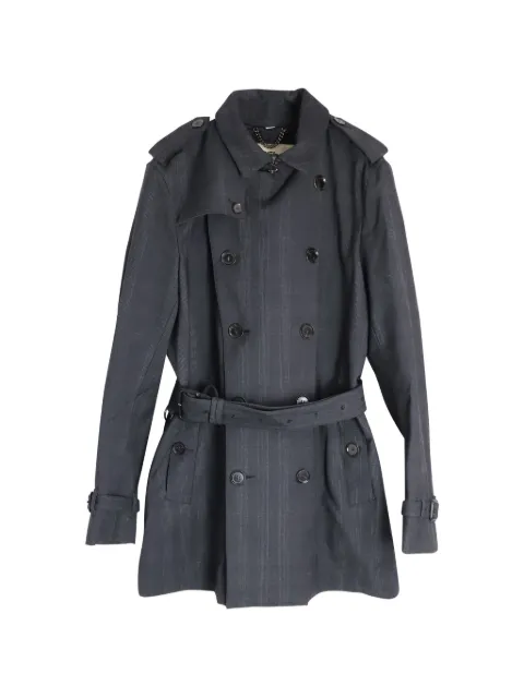 Burberry London Vintage double-breasted belted coat Grey MRPPUGBCL291377W