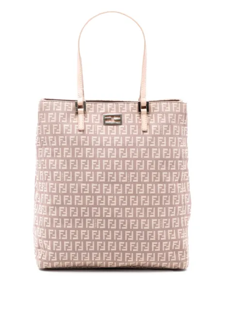 Fendi Pre-Owned 2000-2010 Zucchino Canvas tote bag Pink QHA2XECWL79EO6V2