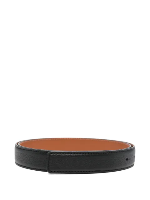 Santoni leather belt Black CW25VC907ASTASIW