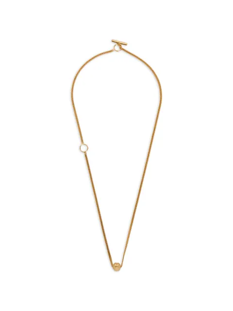 Jil Sander Sphere necklace Gold J12UU0216P4877
