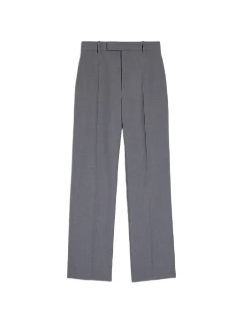 Jil Sander wool poplin trousers Grey J21KA0319J40249