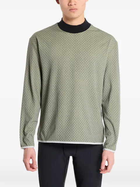 Ciele mockneck patterned sweater Green U1LS0166BE001