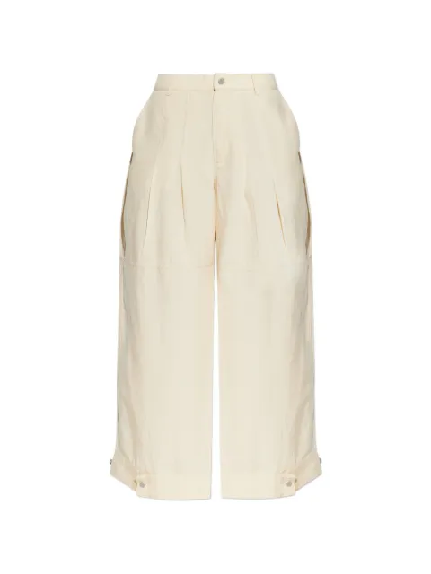 AllSaints Sherell pleated trousers Neutrals W012TE