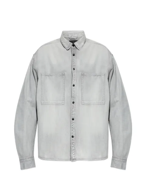 AllSaints pocket shirt Grey M088SD