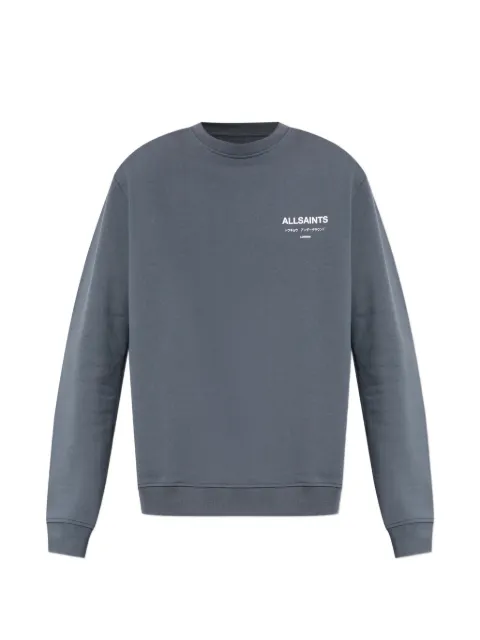 AllSaints Underground printed sweatshirt Blue M033NB