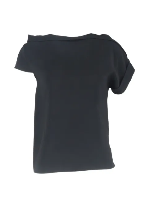 Roland Mouret asymmetric blouse Black NAPPUGBCL637075W