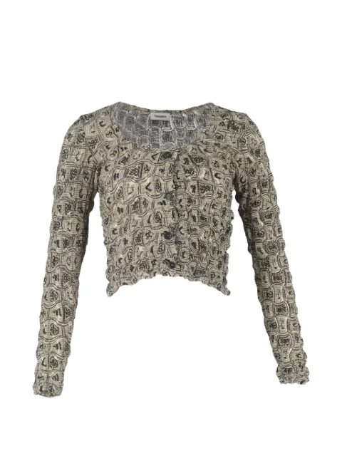 Nanushka printed cardigan Neutrals NAPPUGBCL640638W