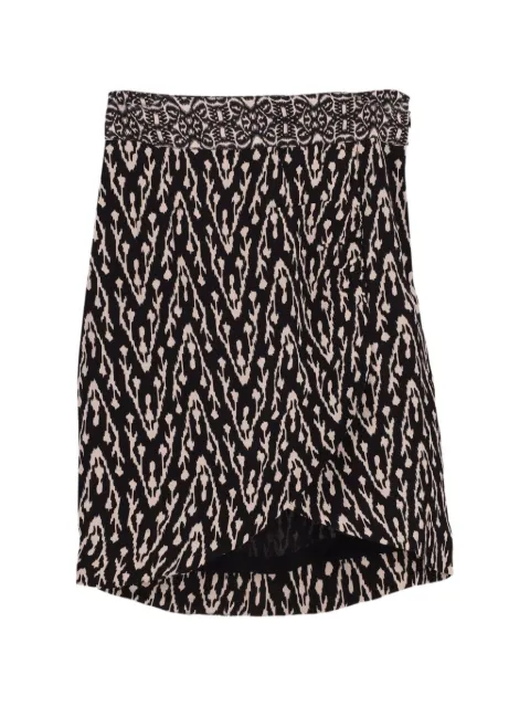 Ba&Sh printed skirt Black TONPUGBCL181246W