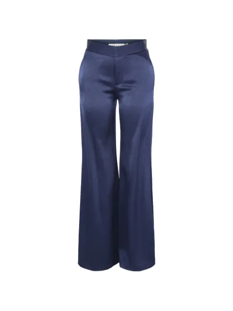 alice + olivia Shane wide-leg trousers Blue CC511205110