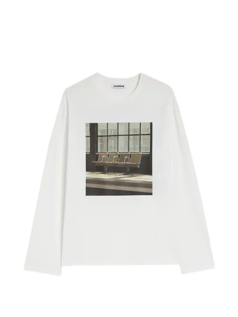 Jil Sander cotton crew-neck T-shirt White J21GC0200J20363