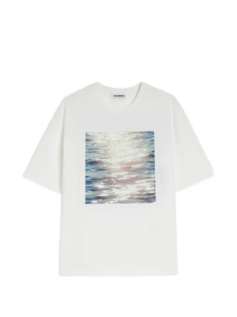 Jil Sander cotton crew-neck T-shirt White J21GC0199J20362
