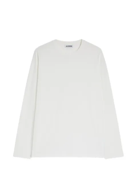 Jil Sander lightweight cotton crew-neck T-shirt White J21GC0196J20360