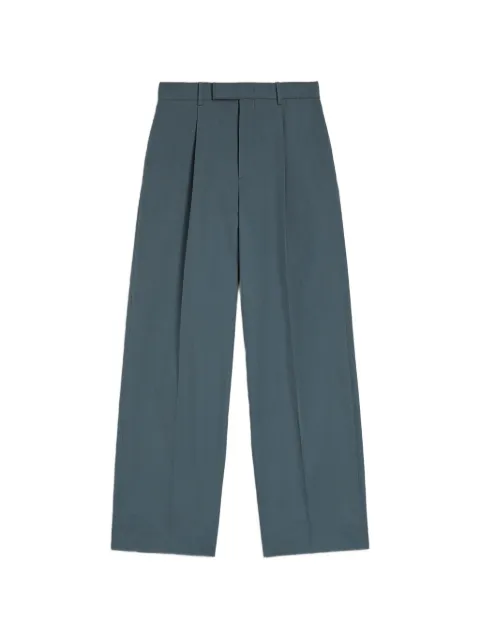 Jil Sander cotton drill trousers Blue J21KA0322J45340