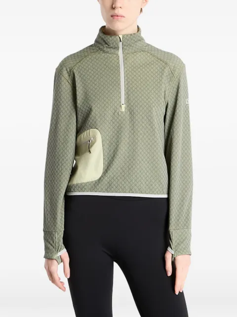 Ciele Half-zip pocket sweater Green W1LS0168BE001