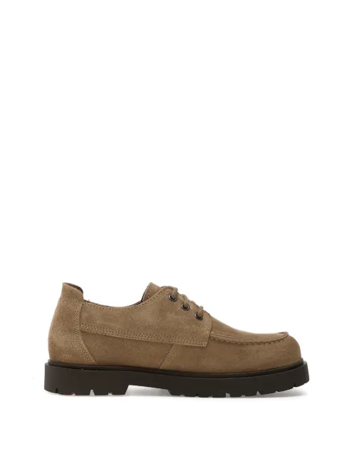 Birkenstock Moc lace suede Derby shoes Neutrals 1031914