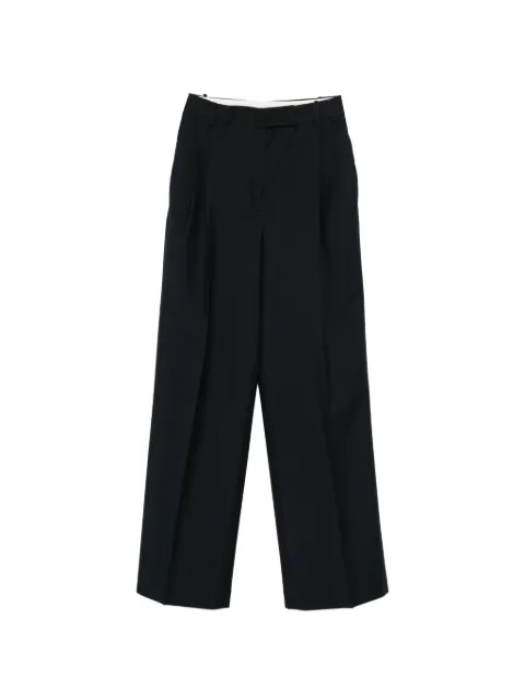 Róhe pleated trousers Blue 41830066