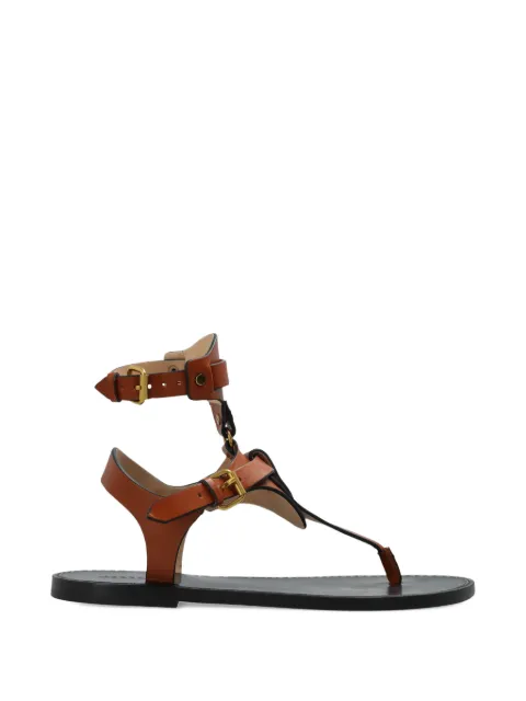 ISABEL MARANT Eveena sandals Brown SD0273FAD1B04S