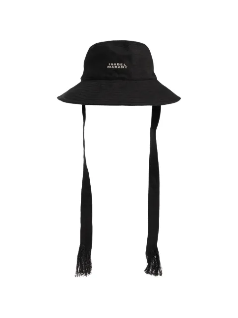 ISABEL MARANT Shaley cotton hat Black CU073XFAD1C10A