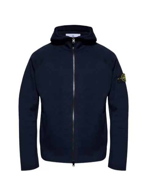 Stone Island 5100046 compact rib soft organic cotton jumper Blue L1S155100046S0N13