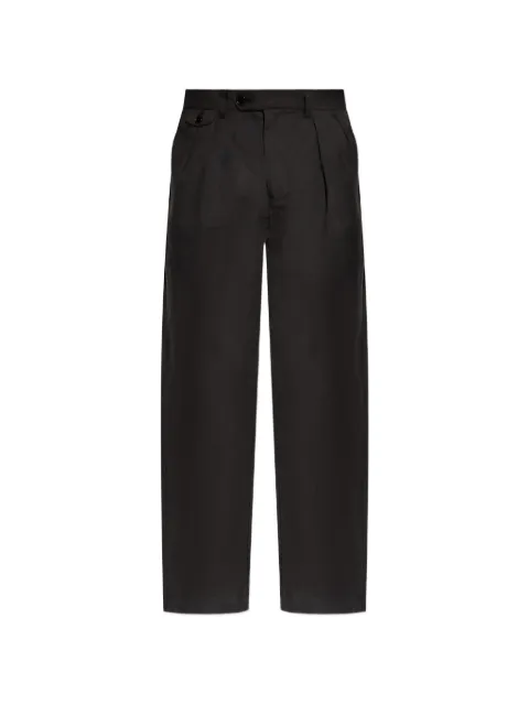 AllSaints Conway pleated trousers Black M002TE