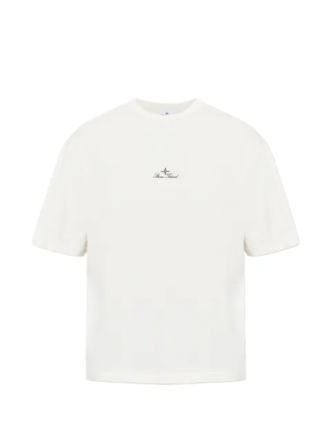 Stone Island 2100006 organic cotton jersey T-shirt Neutrals L1S152100006S0050