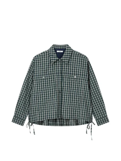 TOMBOY check-pattern shirt Green 9106121105