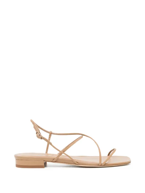 Studio Amelia cross-front sandals Neutrals F896CFS