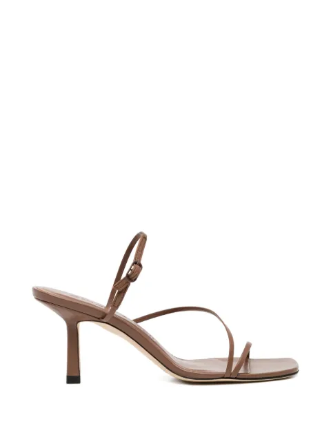 Studio Amelia 70mm cross-front sandals Brown F897CFS