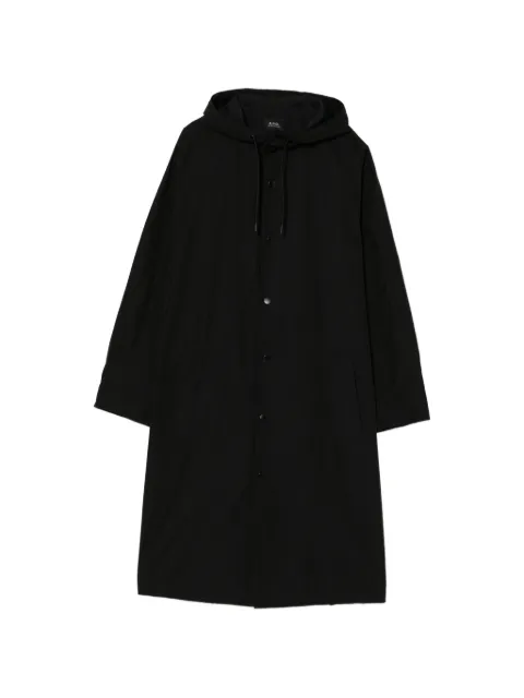 A.P.C. Kim parka coat Black PSALQM30012