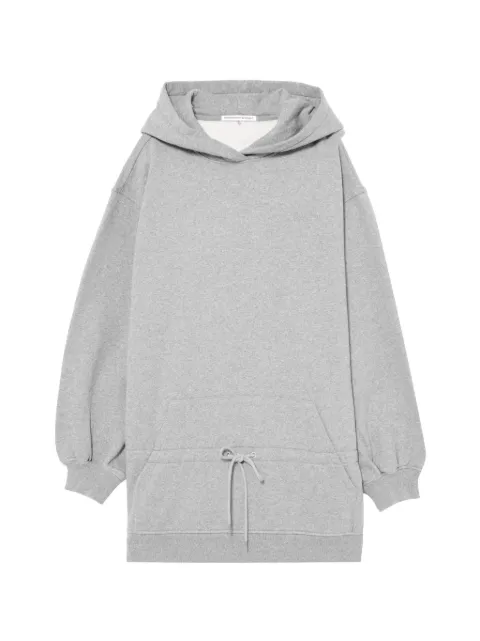 Alexander Wang dropped-waist hooded dress Grey TOPHONOURTAWDS4CC176XQGYL00S