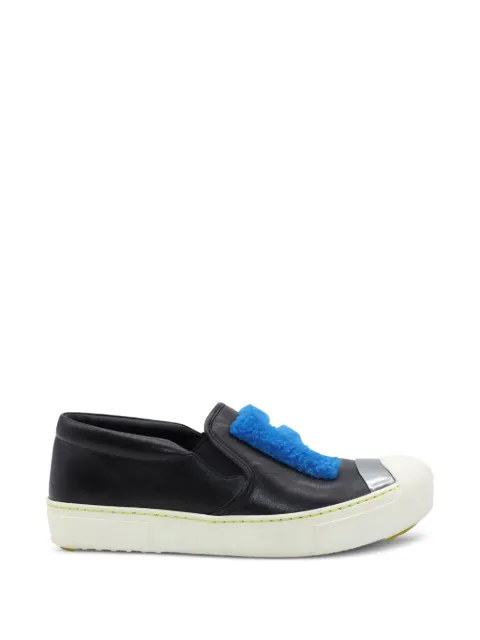 Fendi Pre-Owned slip-on sneakers Black NAPPUGBSH094802W