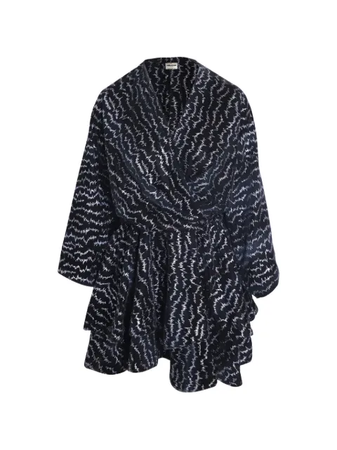 Zadig&Voltaire 2018-2019 ruffled velour mini dress Black NAPPUGBCL260918W