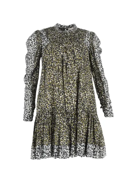 Ulla Johnson Amira leopard-print mini dress Neutrals HNDOGBCL460281W