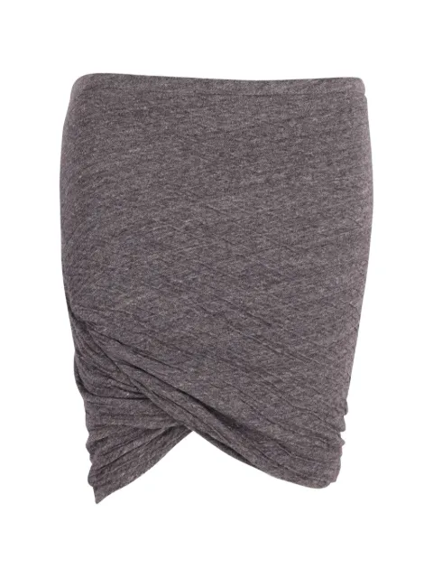 Isabel Marant Vintage grey mini skirt Grey NAPPUGBCL175957W
