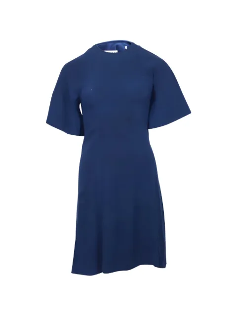 SANDRO Yoko short-sleeve dress Blue TONPUGBCL128593W