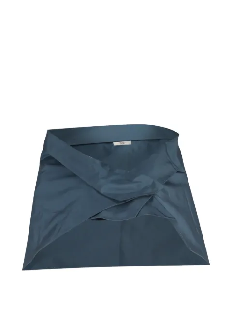 Prada Pre-Owned snap-button cape Blue NAPPUGBCL422264W