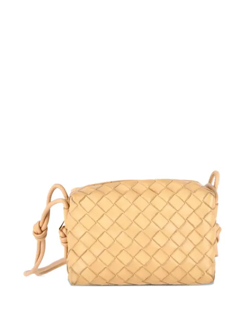 Bottega Veneta Pre-Owned intrecciato loop camera mini bag Neutrals NAPPUGBBA398042W