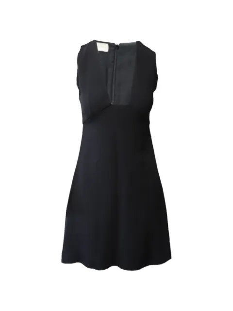 Stella McCartney Pre-Owned V-neck mini dress Black NAPPUGBCL100316W
