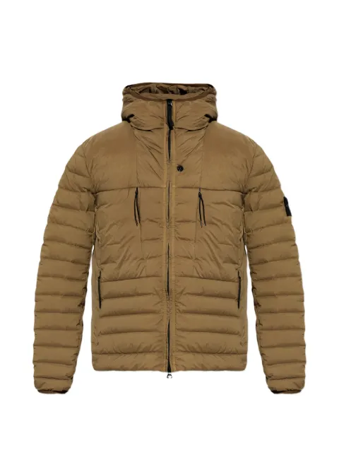 Stone Island 4100107 seamless tunnel nylon Down-TC jacket Green L1S154100107S0183