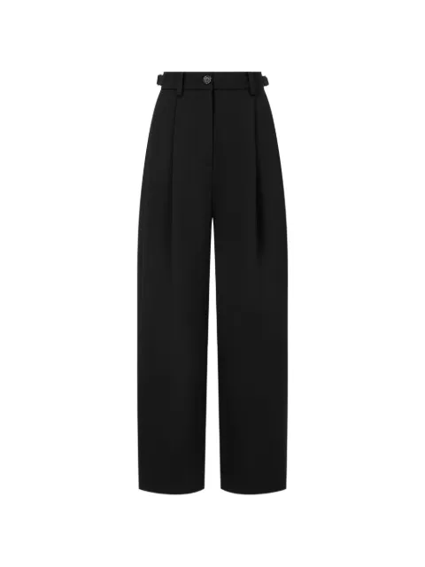TOMBOY pleated trousers Black 9106131501