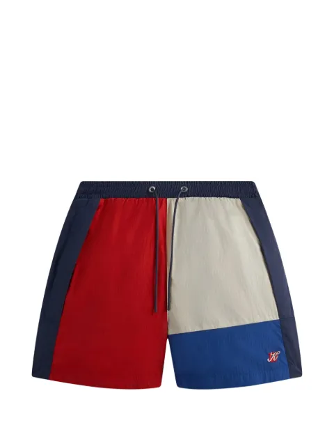 KITH logo-detail shorts Blue KHM060368818