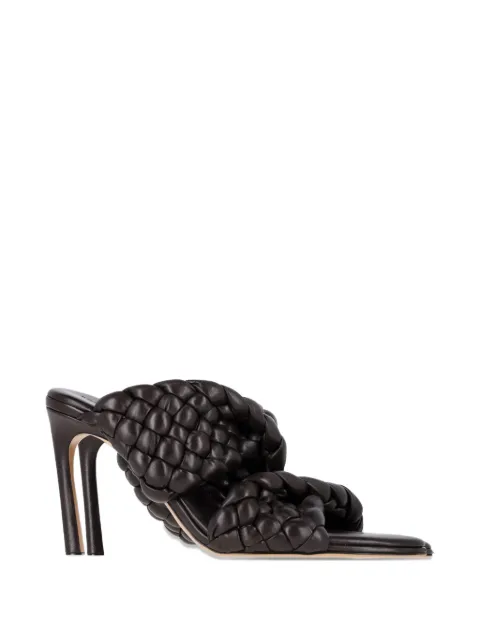 Bottega Veneta Pre-Owned intrecciato stiletto sandals Brown NAPPUGBSH424689W