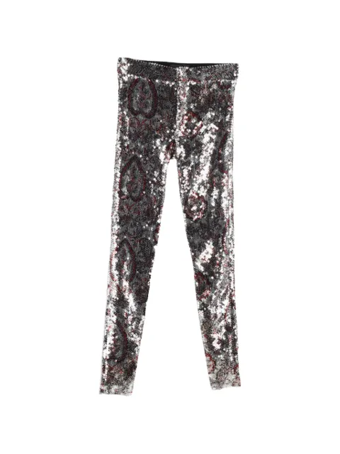 Isabel Marant Vintage Odizo sequin trousers Silver NAPPUGBCL368354W
