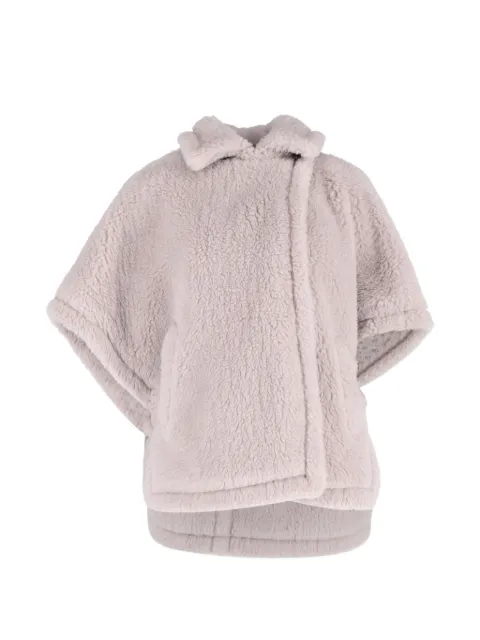 Max Mara Tebe teddy cape Grey NAPPUGBCL368469W